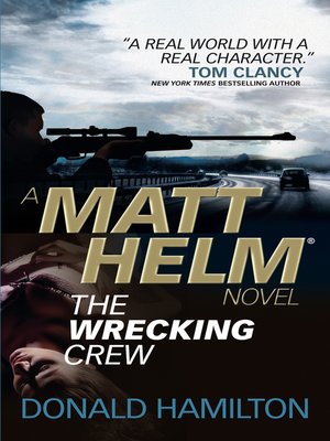 cover image of Matt Helm--The Wrecking Crew